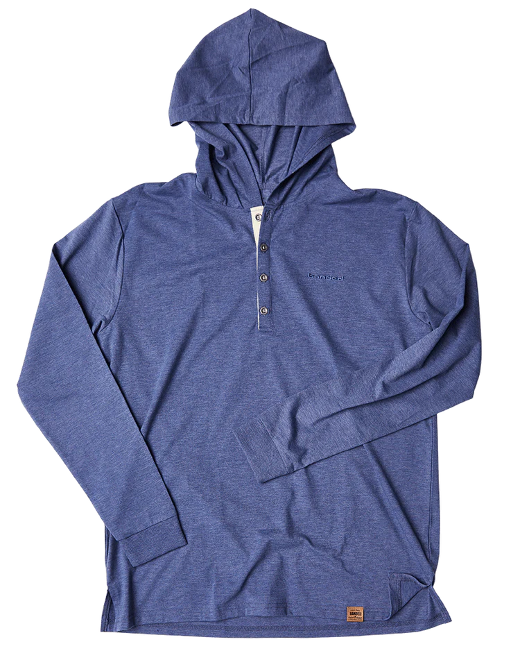 Banded Five Oaks Hooded Henley