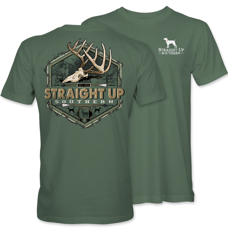 SUS Bow Buck Skull - Bow Hunting Buck Shirt