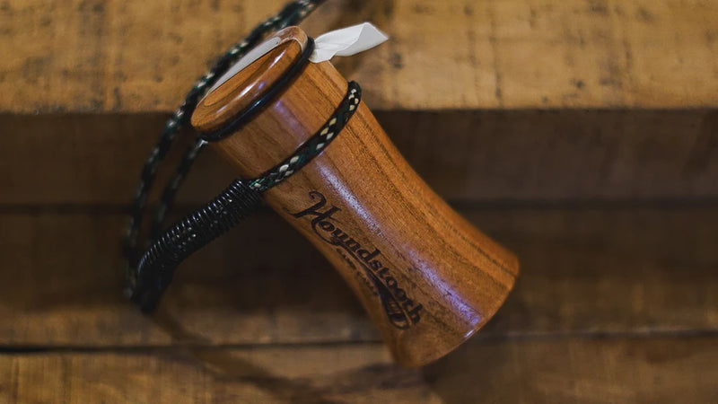 Houndstooth Custom Cherry Wooden Tube Call