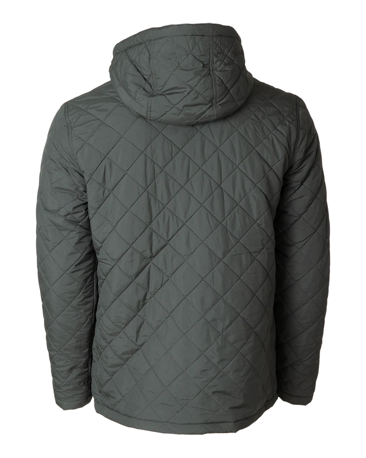 Banded Mountainside Full Zip Quilted Jacket