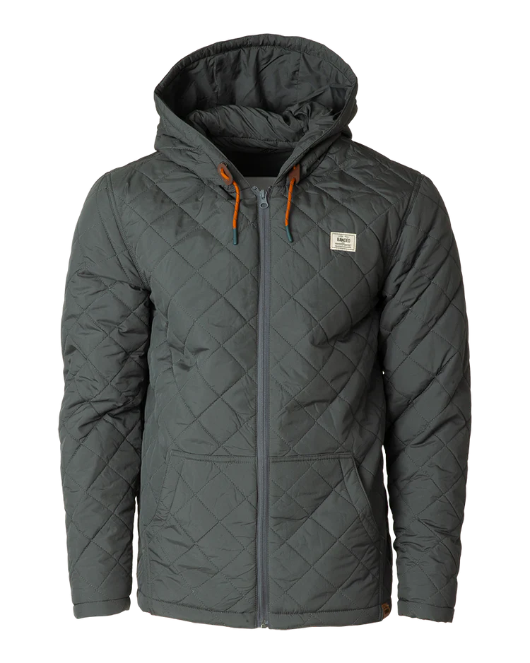 Banded Mountainside Full Zip Quilted Jacket