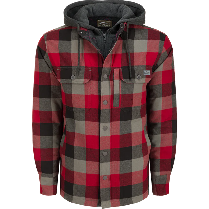 Drake The Campfire Flannel Hoodie