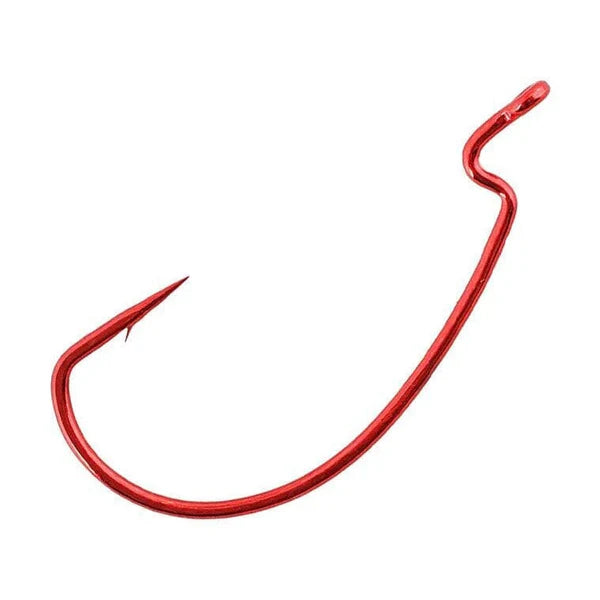 Gamakatsu Superline Offset EWG Red Hooks