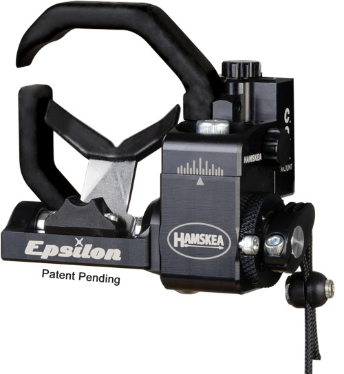 Hamskea Epsilon Arrow Rest w/ C.O.R Riser Interface Bracket