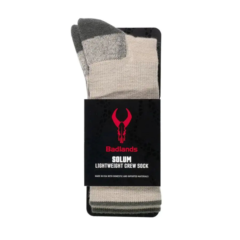 Badlands Solum Lightweight Crew Sock